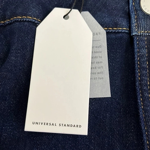 Universal Standard Joni High Rise Curve Skinny Jeans 32" in Midnight Blue - 34L - Picture 7 of 9